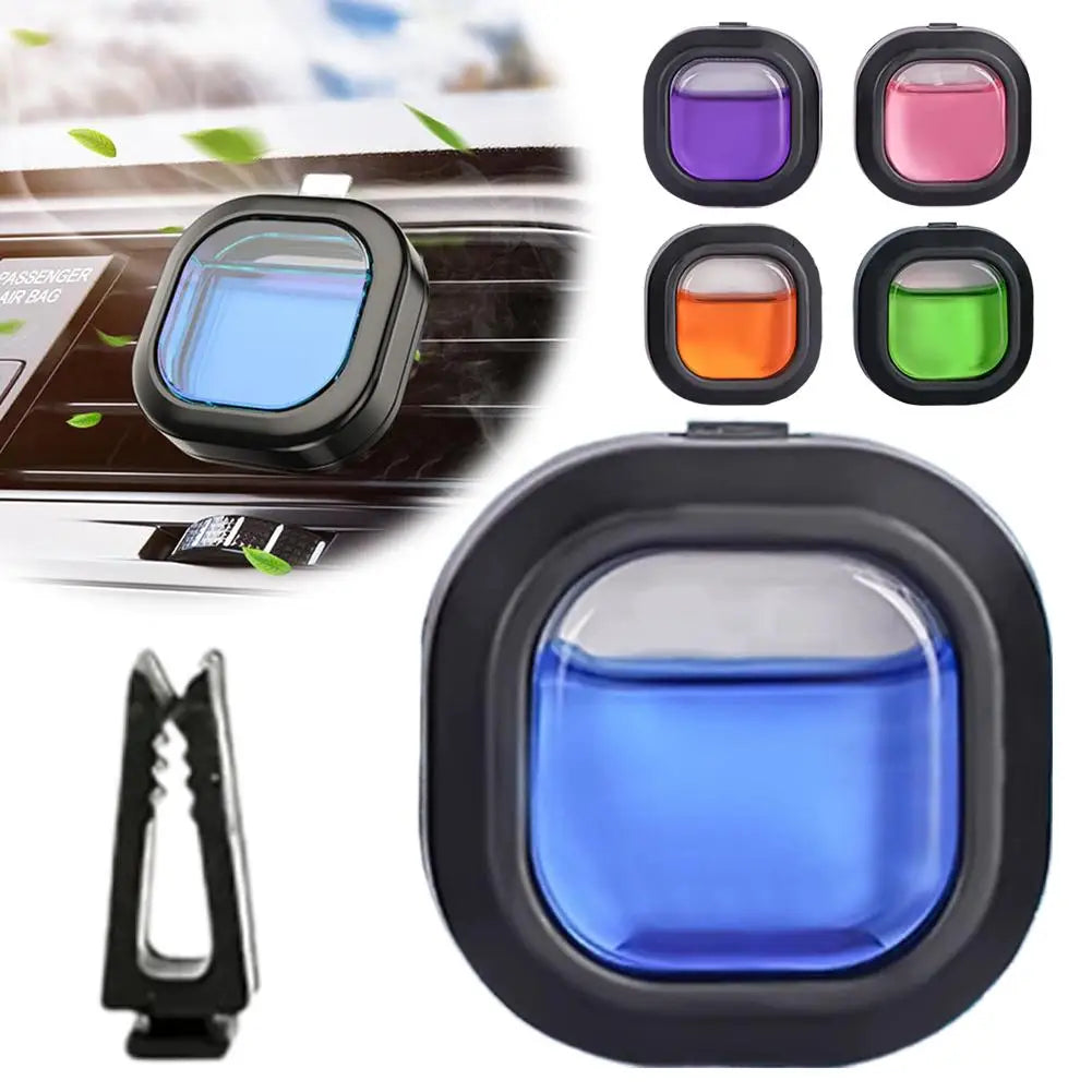 30-Day 4ML Car Air Freshener Air Outlet Perfume Clip Odor Eliminator Air Freshener Car Interior Odor Removing Fragrance Perfume