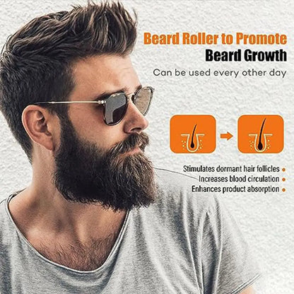 Micro Needling 540 Roller Derma Roller Dermaroller 0.2/0.25/0.3mm Titanium Hair Regrowth Beard Growth Anti-Hair Loss Treatment