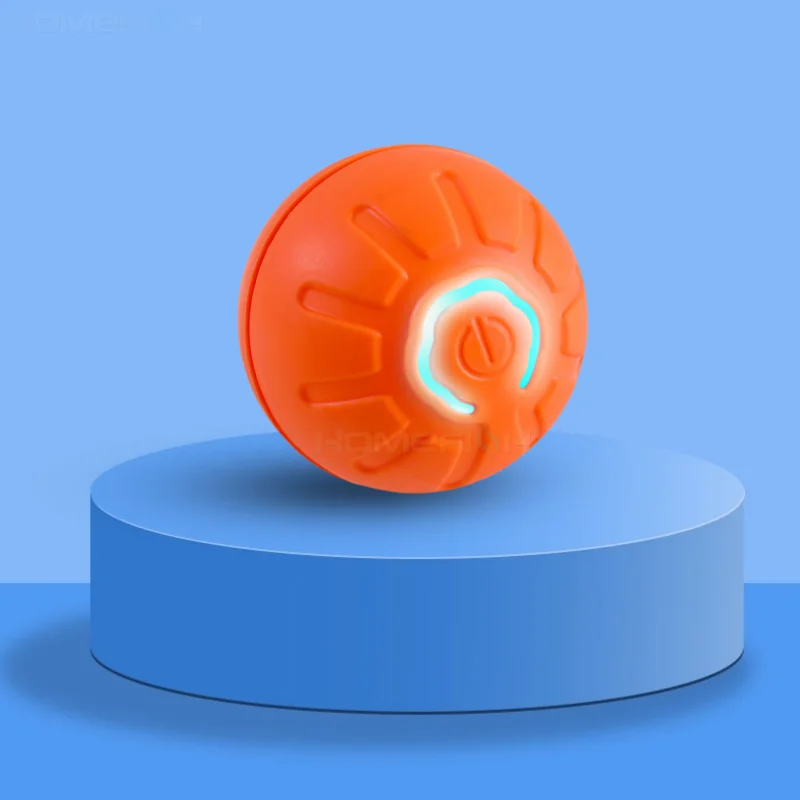 Smart Jumping Ball Pet Toy Auto-Moving Chew-Resistant with USB Charge for Dogs Cats Interactive Play