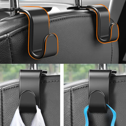 Car Headrest Hooks Hanger for Bags Seat Back Organizer Holder Clips Auto Fastener Hook Car Storage Interior Accessories