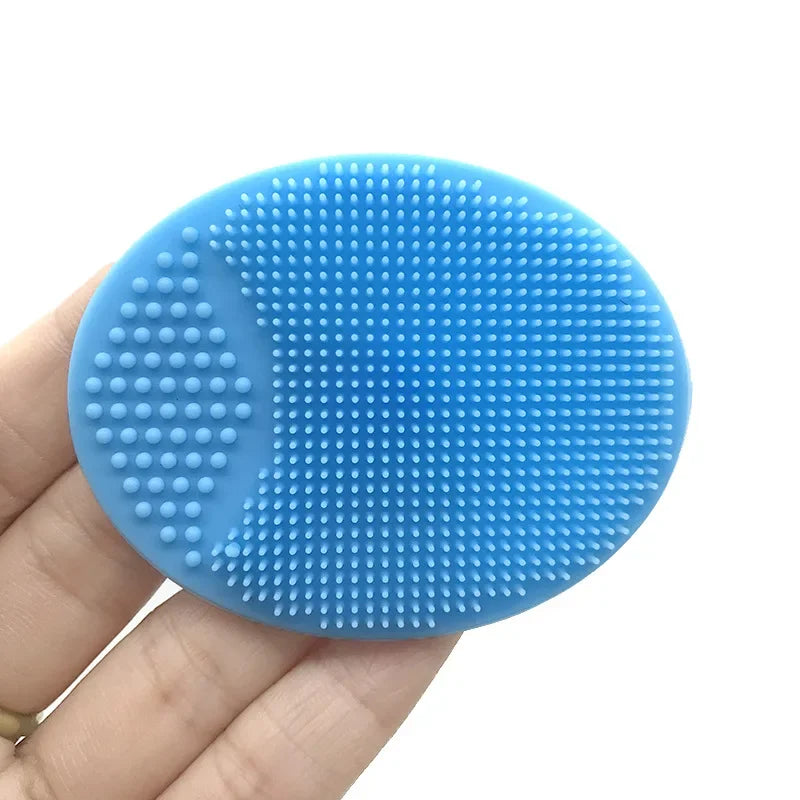 New Soft Silicone Baby Bath Head Massage Brushes Hair Washing Brush Scalp Comb Kids for Newborn Bath Wipe Washing Hair Tools
