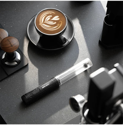 MHW-3BOMBER Official New Electric Milk Frother Handheld Wireless Blender Latte Cream Egg Beater Food Blender