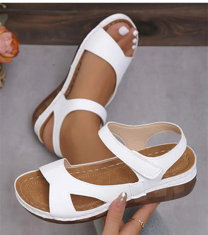 Women's Sandals Casual Summer Shoes Woman 2025 Summer Sandals Low Heels Sandalias De Mujer Comfortable Wedges Footwear Women