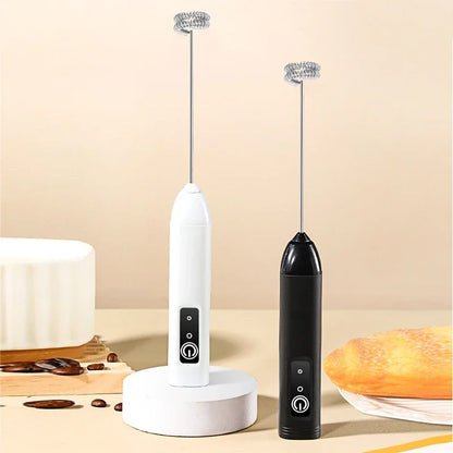 Electric Milk Frother Handheld Egg Beater Foamer Coffee Maker Electric Blender Mixer Mini Portable Blender Kitchen Tool