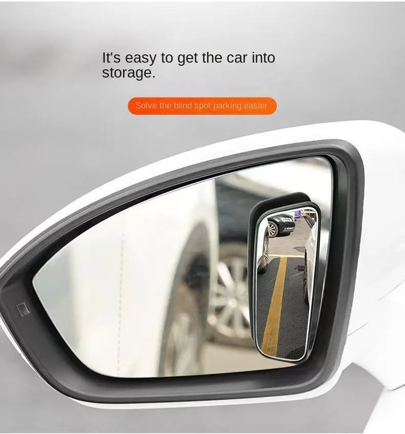 Rearview mirror small round mirror Car reversing artifact Parking reflex assist blind area 360 degrees wide Angle ultra clear ca