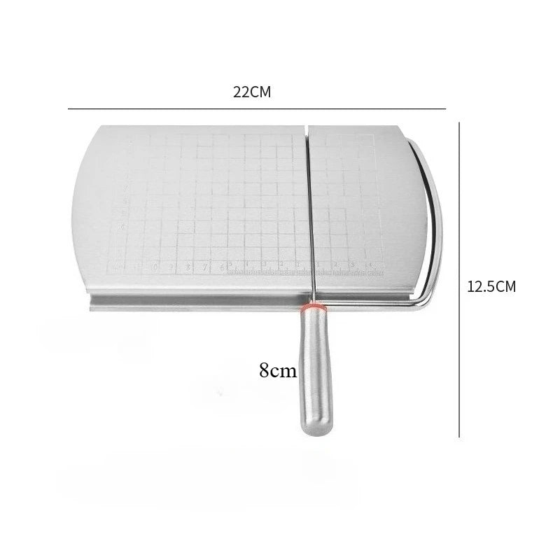 Multifunctional Slicer Butter Cheese Ham Sausage Slicer Kitchen Gadgets Cutting Board With Silicone Suction Base