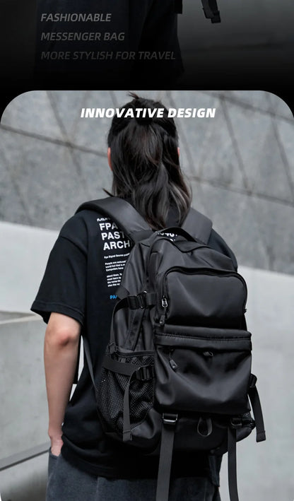 Laptop Backpack for Men, Light Weight Casual Daypack, Large Space Waterproof Travel Backpack, School Bookbag for Teenage