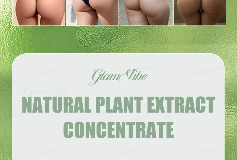 Sexy body care, silky, plump and elastic