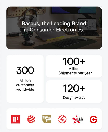 Baseus Cable Organizer Holder Magnetic Cable Smooth Adjustable Cord Holder Under Desk Cable Management Wire Keeper Cable Clips