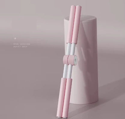 Posture Corrector Shoulder Neck Humpback Corrector Stick Stretching Tool Humpback Correction Stick Retractable Design for Women
