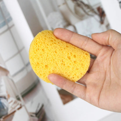 25 Pcs Compression Face Puff Spa Sponge Cellulose Cleaning Sponges Washing Cleaner Facial Estheticians Natural Dish