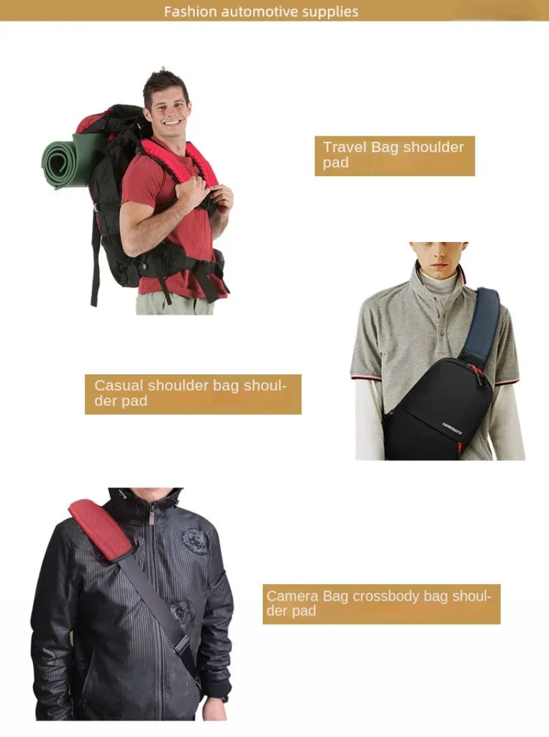 Car accessories seat belt PU Leather Safety Belt Shoulder Cover Breathable Protection Seat Belt Padding Pad Auto Interior Access