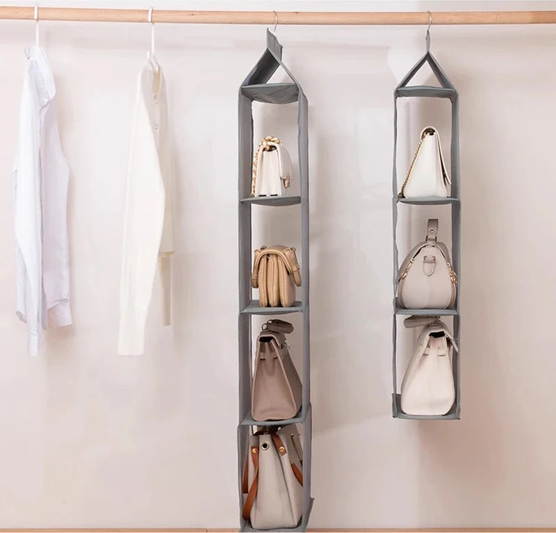 handbag storage hanging bag Organizer Wardrobe Closet Storage Transparent Three-dimensional Home Organization hanging bag