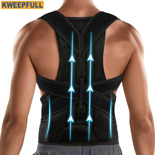 Posture Corrector for Men/Women, Back Brace for Lumbar Support, Back Corrector Posture Improve, Neck, Back,Shoulder Pain Relieve