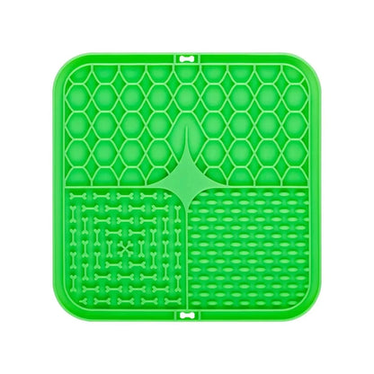 Pet Placemat Cat Slow Feeding Mat Dog Lick Mats Silicone Pets Eating Slowly Food Pad Cats Dogs Feeding Supplies