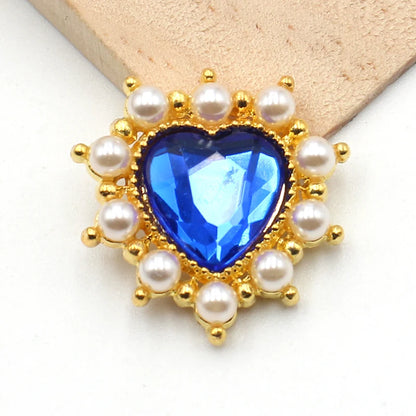 23MM fashion pearl and peach alloy accessories Diy wedding dress hair accessories invitation jewelry decorative accessories