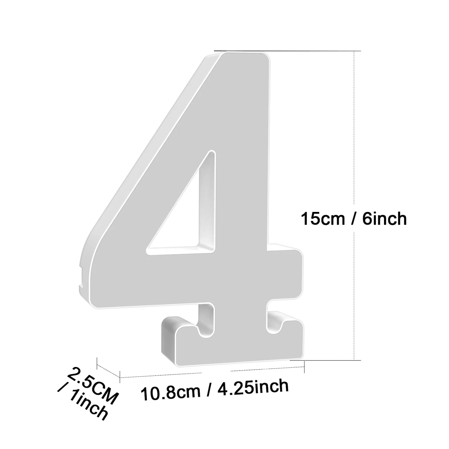 Smart LED Letters Lights Alphabet Light Decorative Name Letter Number Lamp Night Light USB MeRGBW App Music Sync Logo Game Home