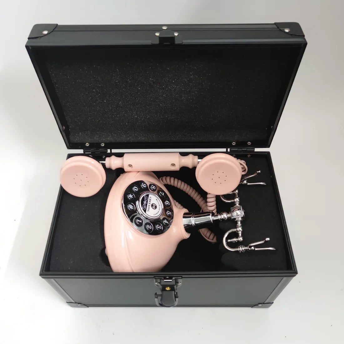 Audio Guest Book Wedding Telephone Classic Retro Craftsmanship Wedding Guestbook For Confessional Wedding Birthday Party Messag