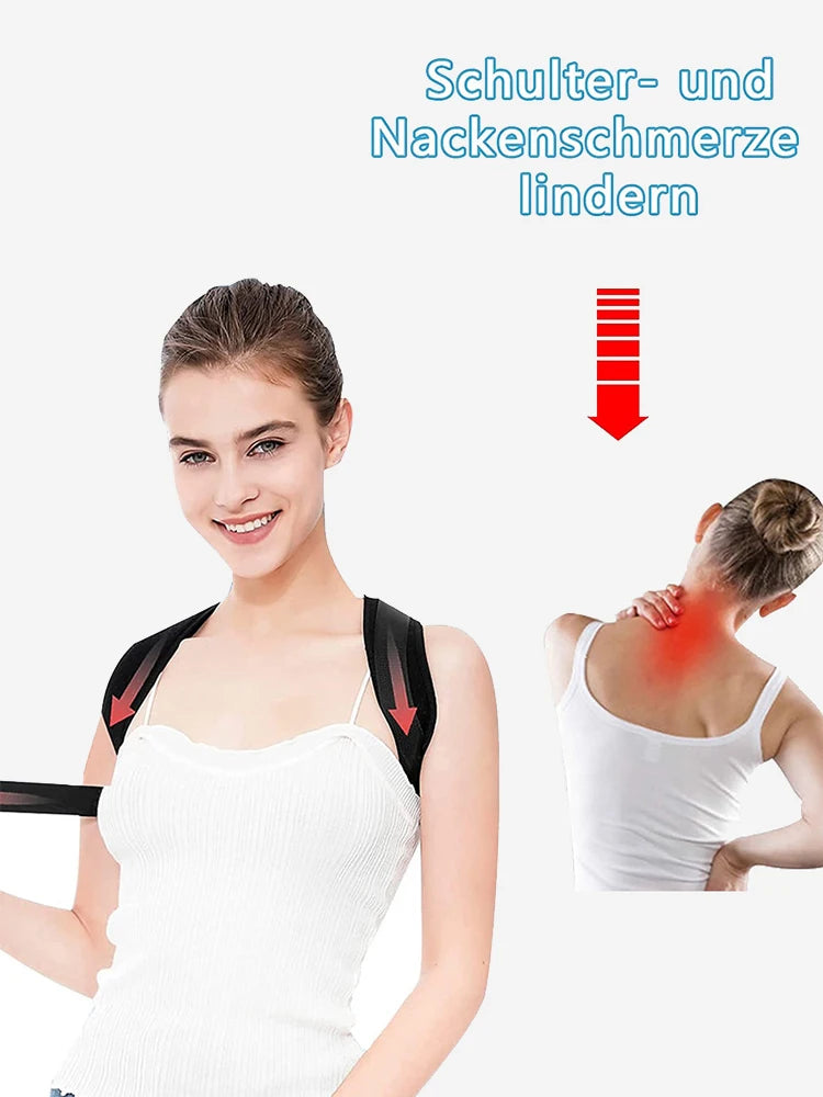 Invisible Posture Corrector for Back - Breathable Anti Hunchback Brace Adjustable Clavicle Support, Comfort for Office