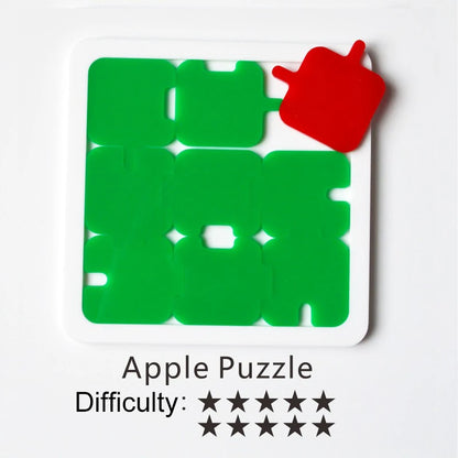 Difficult Puzzles Challenge Impossible Brain Burning Puzzles Adult Kid Fun Brainteasing Geometrical Shape Puzzle Game Toy