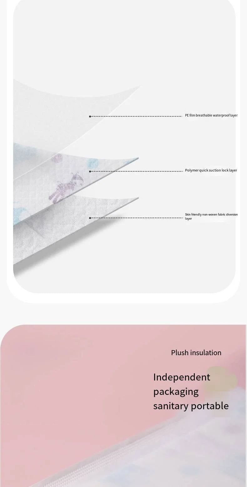 50-Pack Disposable Bibs for Babies Aged 6 Months to 2 Years Cartoon Bear Feeding Bib for Boy Girl Non-woven Drool Towel