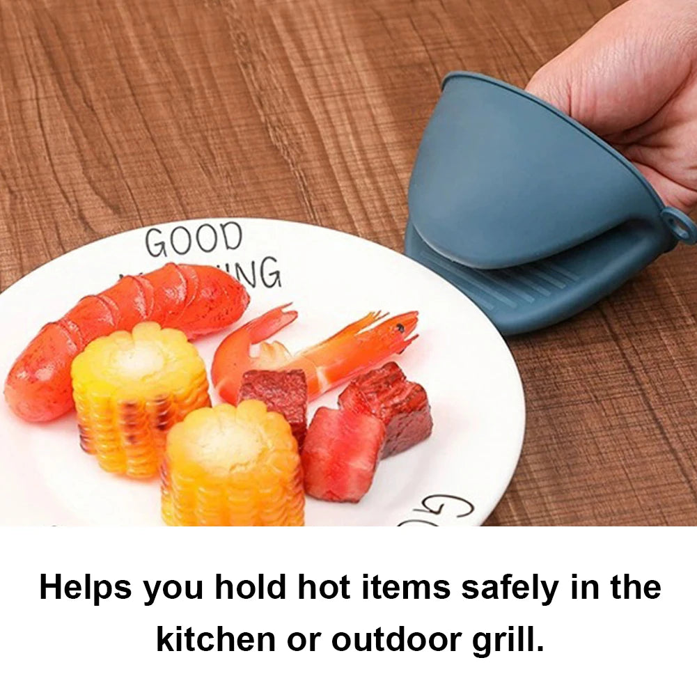 Oven Mitts Silicone Oven Mitts Silicone Potholders Mini Oven Mitts Kitchen Mittens Pinch Mitts for Kitchen Cooking & Baking