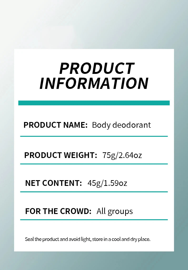 Men Sandalwood Deodorant Stick Anti Sweating Keep Drying Lasting Fragrance Remove Armpit Odor Underarm Refresh Sticks Refresh