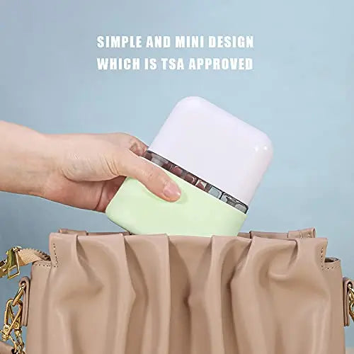 Travel Size Toiletries,4pcs Travel Container,Travel Bottle Leak Proof with Label,TSA Approved Reusable Containers For Toiletries