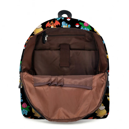 Pokemon Pikachu School Bags Backpacks Anime Kids Bags Kawaii Big Capacity Travel Bag Teenagers Schoolbag Girls Boys Rucksacks