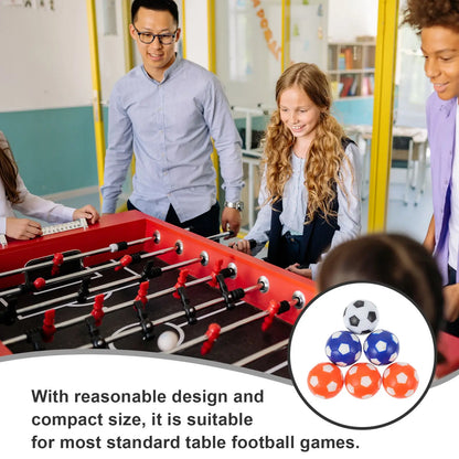 9pcs Mini Foosball Table Balls Desk Soccer Game Accessories Colorful Table Footballs For Adult Table Game Supplies Sports
