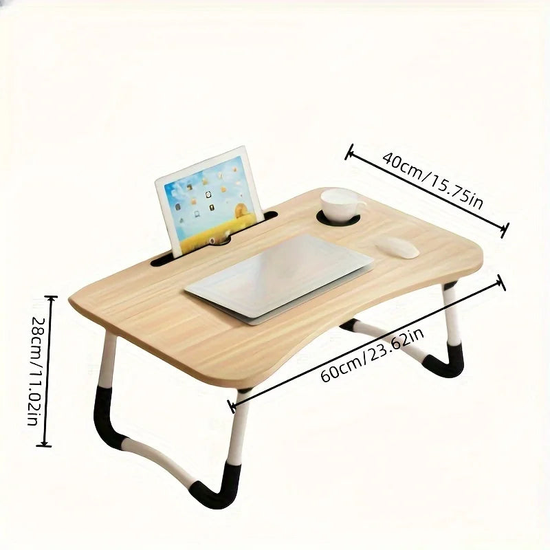 Laptop Desk Laptop Bed Stand Foldable Laptop Table Folding Breakfast Tray Portable Lap Standing Desk Reading and Writing Holder