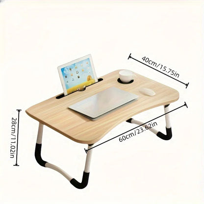 Laptop Desk Laptop Bed Stand Foldable Laptop Table Folding Breakfast Tray Portable Lap Standing Desk Reading and Writing Holder