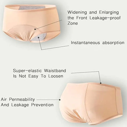 5PCS Menstrual Panties Physiological Pants Teens Breathable Leakproof Briefs Women Postpartum Underwear