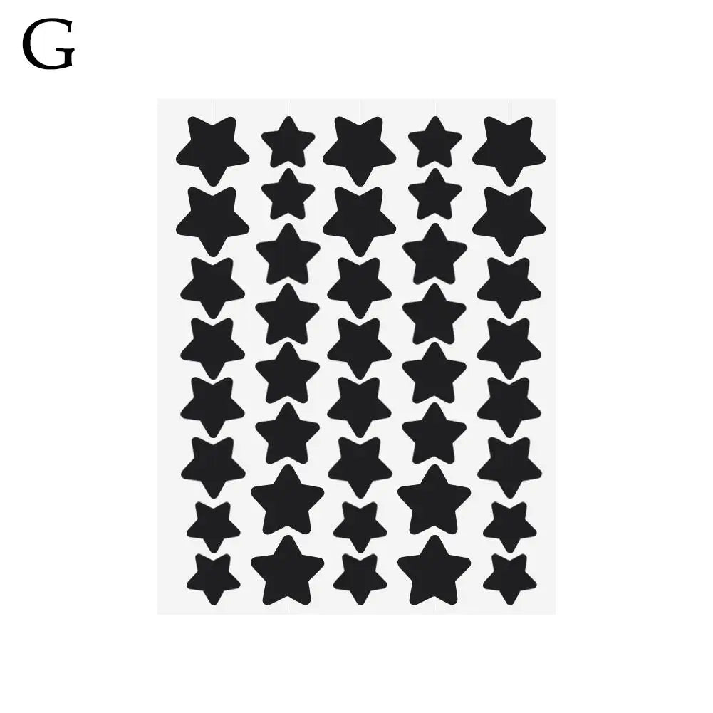 40pcs Colorful Star-Shaped PE Pimple Patches - Cute and Invisible Pimple Cover Stickers for Pimple Removal