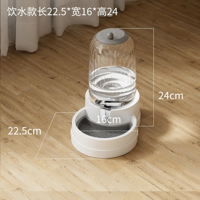 Cat water dispenser, dog drinking water, pet automatic feeder, dog feeding water, cat water bowl artifact