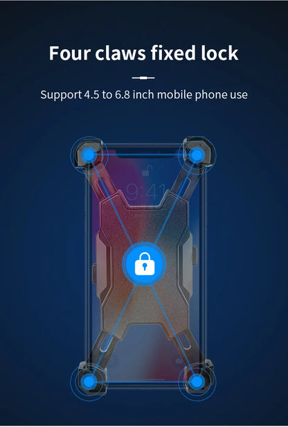 Bicycle Mobile Phone Holder Electric Bike Motorcycle Phone Stand Ride Navigation Mobile Phone Rack Phone Holder Support