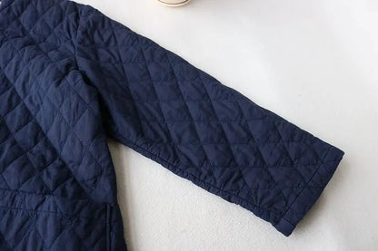 Oversized women's cotton Jacket 2025 New Winter Coat Women Loose Casual Warm Long Overcoat Female Literary Retro Cotton Coats