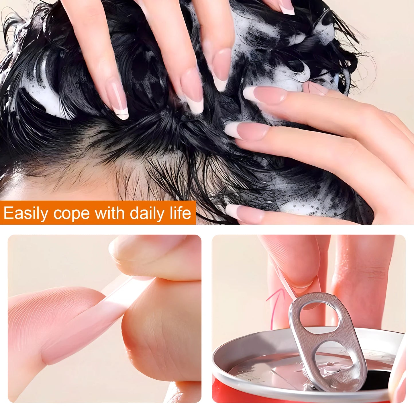 Super Strong Nail Glue For Press On False Nail Tips, Acrylic Fake Nails,Long-lasting Adhesion, Rhinestone Glue With Fast Drying