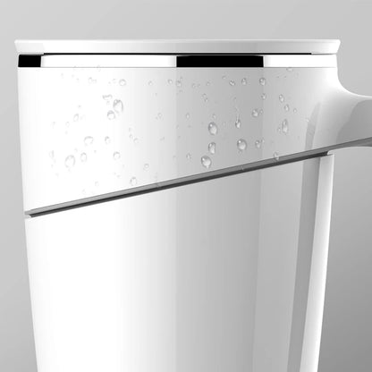 470 ML Mug Fiu Elegant Do Not Roll Ceramics Mug Pouring Cup Magic Sucker Splash Proof Nonslip Abs Double Safe 304 Stainless Mug