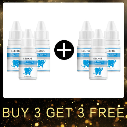 EELHOE Teeth Whitening Serum Caries Remove Teeth Plaque Remover Yellow Tooth Stain Cleaner Teeth Cleansing Dental Repair Serum