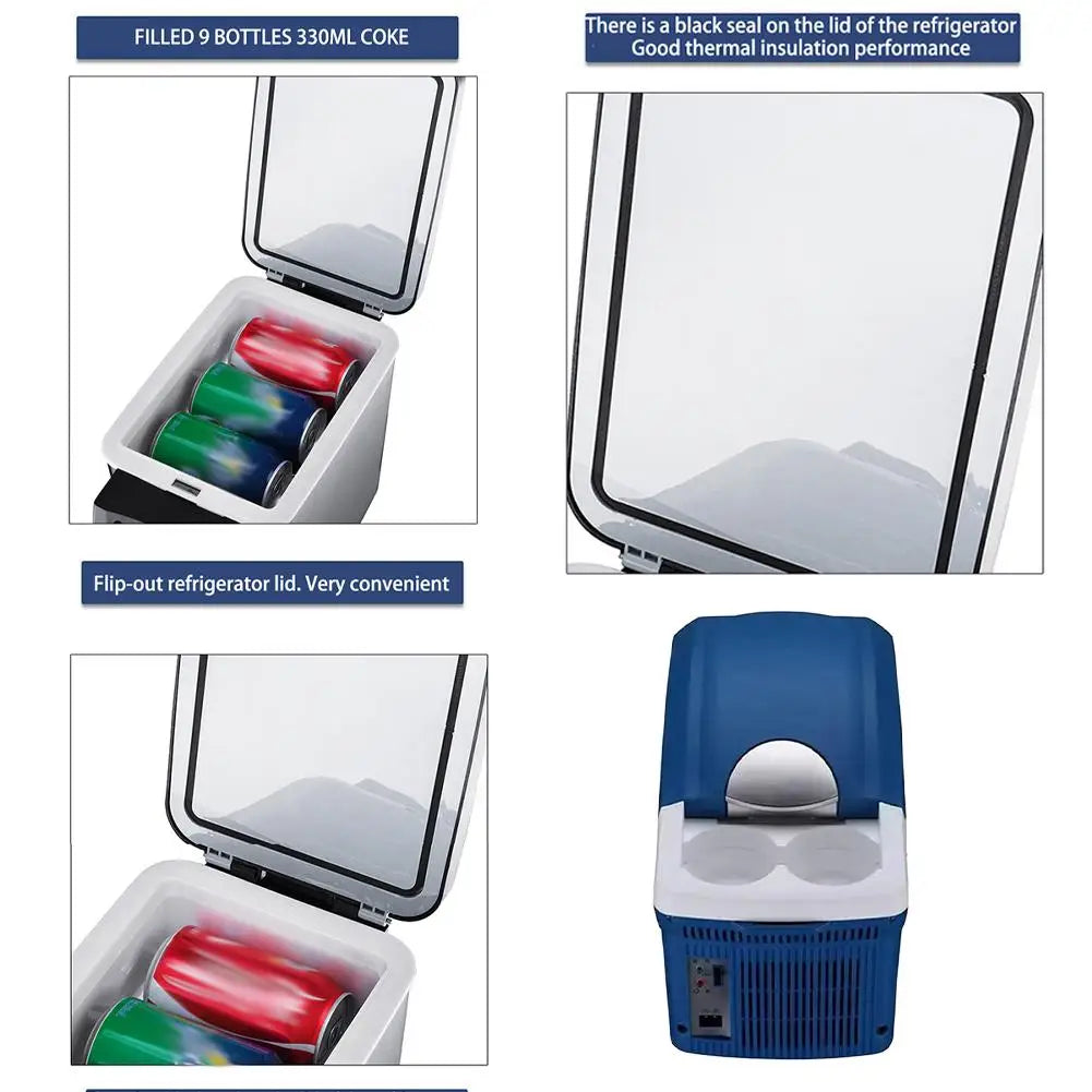Mini Car Refrigerator Outdoor And Home Dual Use Portable Mini Fridge Refrigeration Refrigeration For Caravan Truck Home Camping