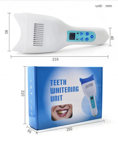 3W portable Dental Unit Bleaching Machine LED Teeth Whitening Light with 10pcs  Blue LED Lights