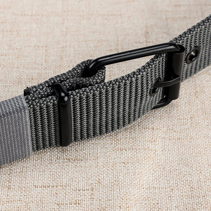 Perforated Canvas Belt Men's Needle Buckle Belt Student Youth Korean Adjustable Multi-Hole Belt Student Jeans Belt