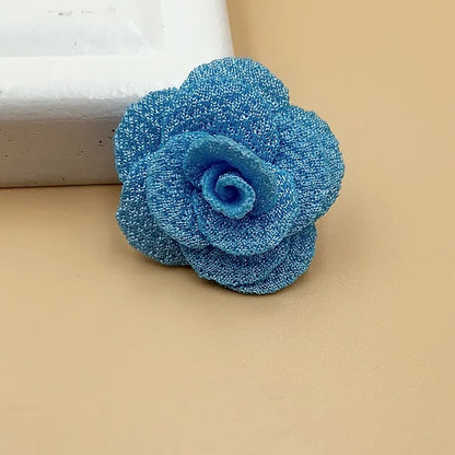 2.5CM Small Flower Clothing Headwear Accessories Three-dimensional Flower Handmade DIY Hair Accessories Accessories