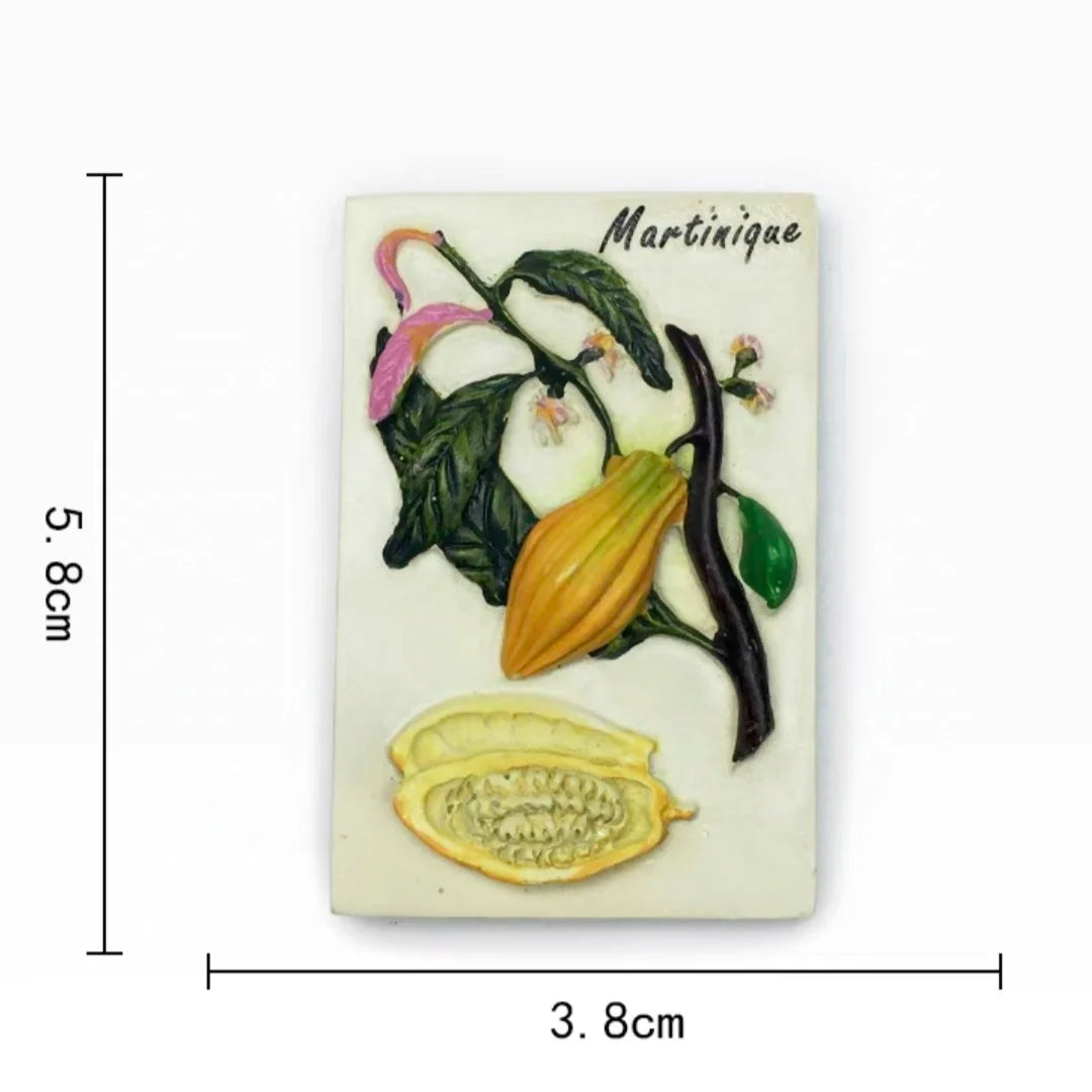 Europe France Lyon Strasbourg Marseille Resin 3D Fridge Magnets Tourism Souvenir Refrigerator Sticker