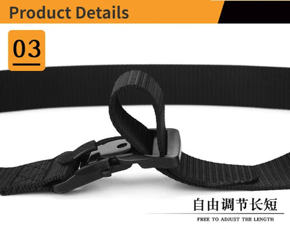 Tactical Belt Magnetic Buckle Belt Casual Nylon Tooling Training Belt Men's Trousers Belt Designer Men and Women Belt