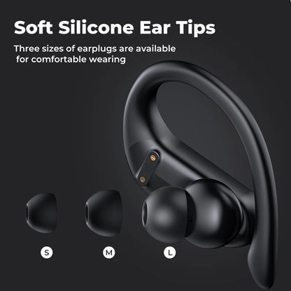 Original Erazer XT60 PRO Sports Wireless Headphones Bluetooth  Earphones HiFi Lenovo Earbuds with Mic Earhook