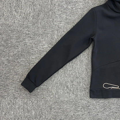 Jogging Streetwear Hoodies Trousers Set Centre Cee Tracksuit Men Clothing Y2k Cotton Sweatshirts Tops Pants Mens Clothes Black