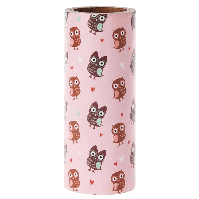 Reusable Clothes Coat Sticky Lint Roller Dog Pet Hair Remover Cleaning Device