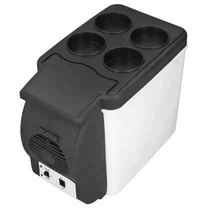 Cosmetic Refrigerator 12V Car Refrigerator 37W Fridge 6L Low Noise Portable Medicine Box Cosmetic Refrigerator for Food